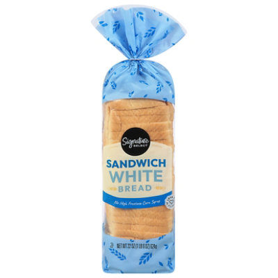 Signature Select White Sandwich Bread - 22 Oz - Image 3