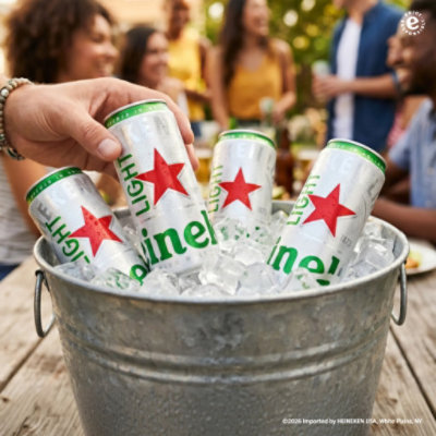 Heineken Light Lager Beer Cans - 12-12 Fl. Oz. - Image 5