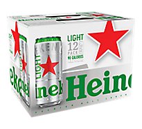 Heineken Light Lager Beer Cans - 12-12 Fl. Oz.