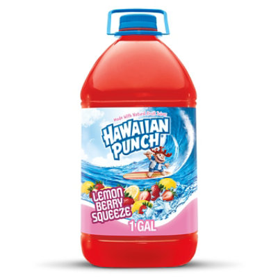 HAWAIIAN PUNCH Flavored Juice Drink Lemon Berry Squeeze - 128 Fl. Oz. - Image 1