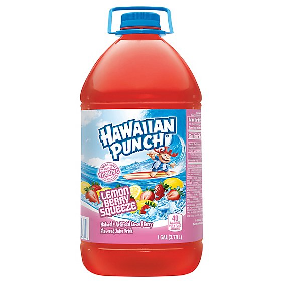 HAWAIIAN PUNCH Flavored Juice Drink Lemon Berry Squeeze - 128 Fl. Oz.