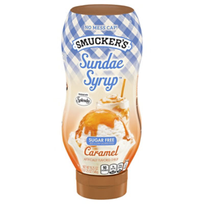 Smuckers Sundae Syrup Flavored Caramel Sugar Free - 19.25 Oz - Image 3