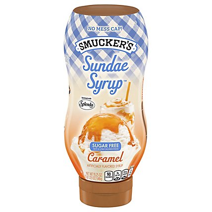 Smuckers Sundae Syrup Flavored Caramel Sugar Free - 19.25 Oz - Image 1