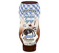 Smuckers Sundae Syrup Flavored Chocolate Sugar Free - 19 Oz