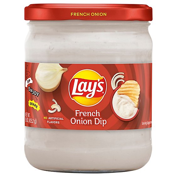 Lays Dip French Onion - 15 Oz