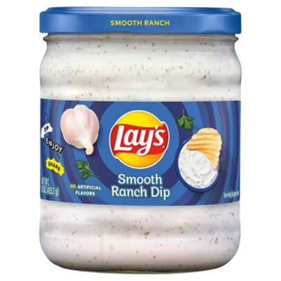 Lays Dip Smooth Ranch - 15 Oz - Image 1