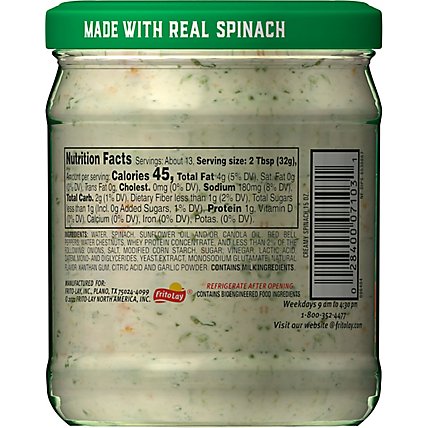 TOSTITOS Dip Creamy Spinach - 15 Oz - Image 6