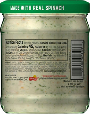 TOSTITOS Dip Creamy Spinach - 15 Oz - Image 6