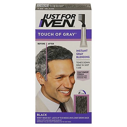 Just For Men Hair Color Touch Of Gray Black T-55 - Each - Safeway