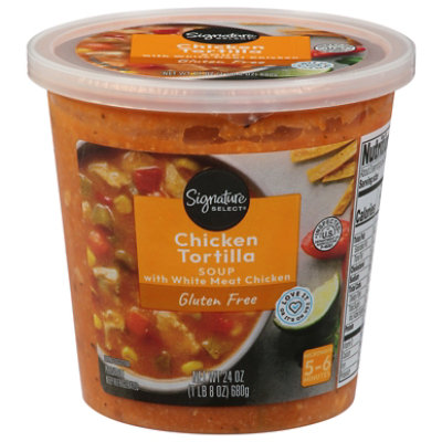 Signature Select Chicken Tortilla Soup Gluten Free - 24 Oz - Image 1