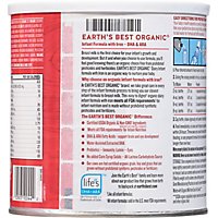 Earths Best Organic Infant Formula With Iron DHA & ARA Powder - 21 Oz - Image 6
