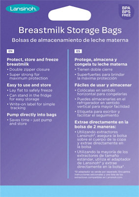 Lansinoh Breastmilk Storage Bags - 50 Count - Image 4