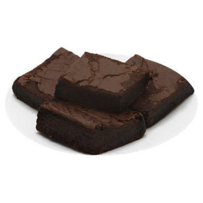 Bakery Brownie Fudge Chocolate Chip 4 Count - Each