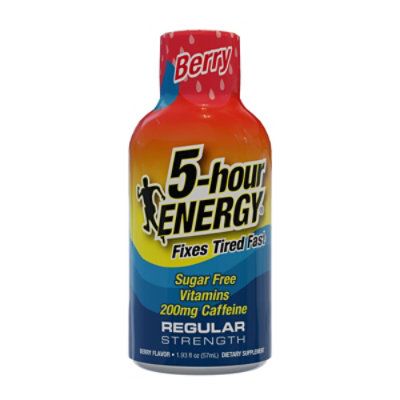 5-hour ENERGY Berry Regular Strength Shot - 1.93 Fl. Oz. - Image 2