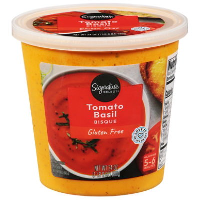Signature Select Tomato & Basil Bisque Soup - 24 Oz - Image 2