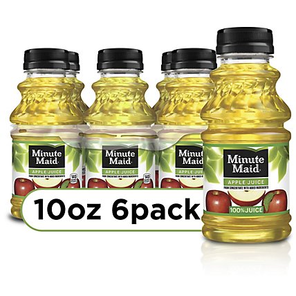Minute Maid 100% Juice Apple - 6-10 Fl. Oz. - Image 1