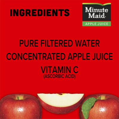 Minute Maid 100% Juice Apple - 6-10 Fl. Oz. - Image 5