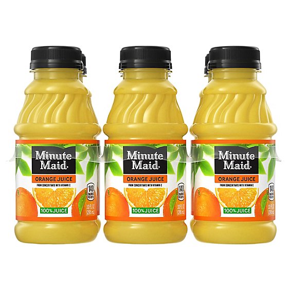Minute Maid Orange Juice 6 Pack - 6-10 Fl. Oz.