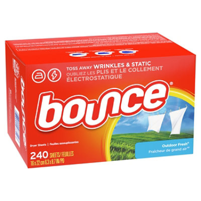 Bounce Outdoor Fresh Fabric Softener Sheets - 240 Count