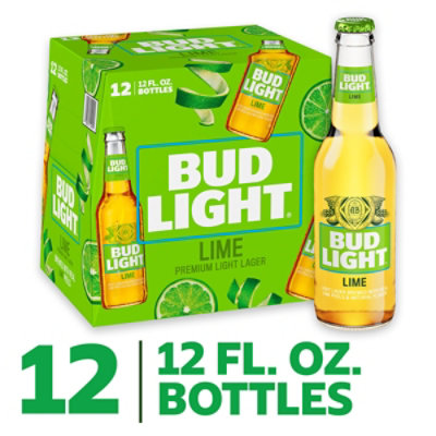 Bud Light Lime Beer Bottles - 12-12 Fl. Oz. - Image 1