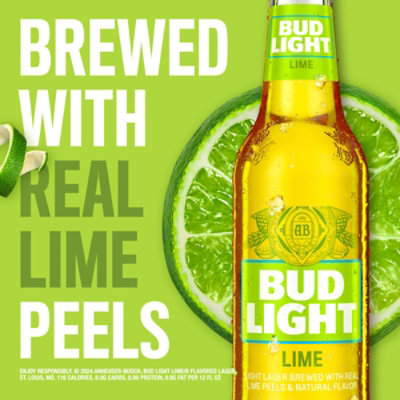 Bud Light Lime Beer Bottles - 12-12 Fl. Oz. - Image 4