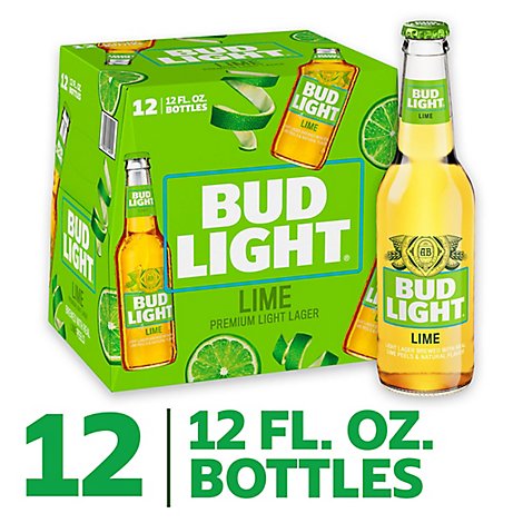  Bud Light Lime Beer Bottle - 12-12 Fl. Oz. 
