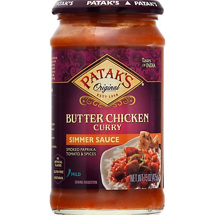Pataks Butter Chicken Sauce - 15 Oz - Image 2