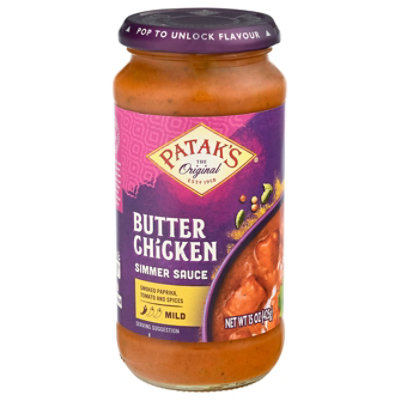 Pataks Butter Chicken Sauce - 15 Oz - Image 1