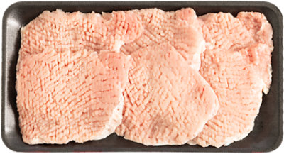 Meat Counter Pork Loin Top Loin Chop Boneless Tenderized Evp - 2 LB - Image 1