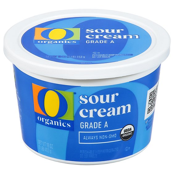 O Organics Organic Sour Cream - 16 Oz
