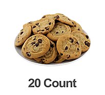 Bakery Cookies Chocolate Chip 20 Count - Each