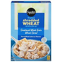 Signature SELECT Cereal Frosted Shredded Wheat Bite-Size - 18 Oz - Image 4