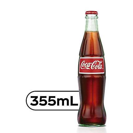 Coca-Cola Soda Pop Hecho En Mexico Soda - 355 Ml - Image 1