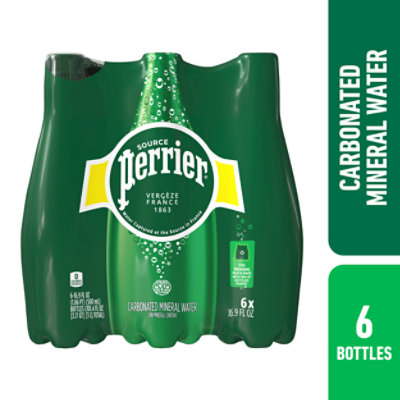 Perrier Water Sparkling Mineral Original Multipack - 6-16.9 Fl. Oz.