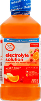 Signature Select/Care Electrolyte Solution For Kids & Adults Mixed Fruit - 1 Liter - Image 2