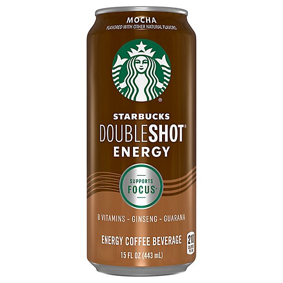 Starbucks Doubleshot Energy Coffee Beverage Mocha - 15 Fl. Oz.