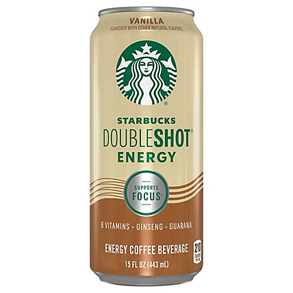 Starbucks Doubleshot Energy Coffee Beverage Vanilla - 15 Fl. Oz. - Image 3
