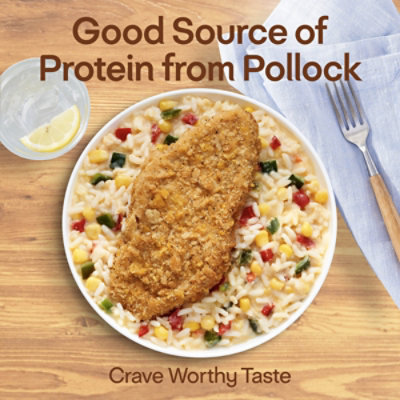 LEAN CUISINE Protein Kick Tortilla Crusted Fish Frozen Entree Box - 8 Oz - Image 4