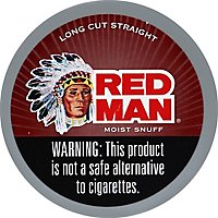 Red Man Long Cut Straight Moist Snuff - 1.2 Oz - Image 2