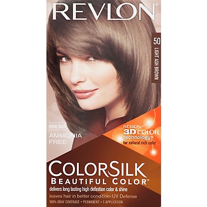 Revlon Colorsilk Light Ash Brown 5a Hair Color - Each - Image 2