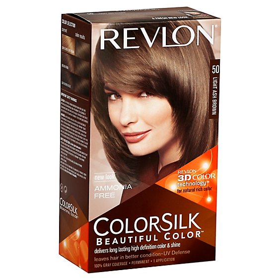 Revlon Colorsilk Light Ash Brown 5a Hair Color - Each - Albertsons