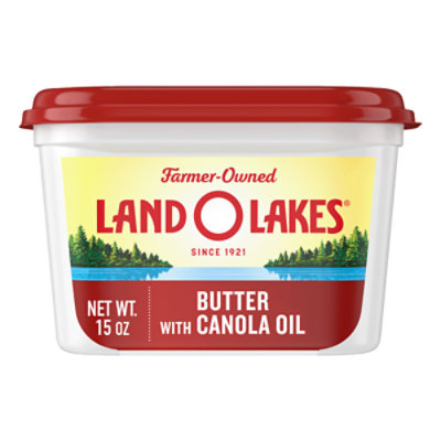 Land O Lakes Butter with Canola Oil Spreadable Tub - 15 Oz - Image 3