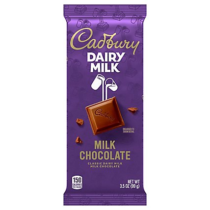Cadbury Milk Chocolate Velvety Smooth Bar - 3.5 Oz - Image 3