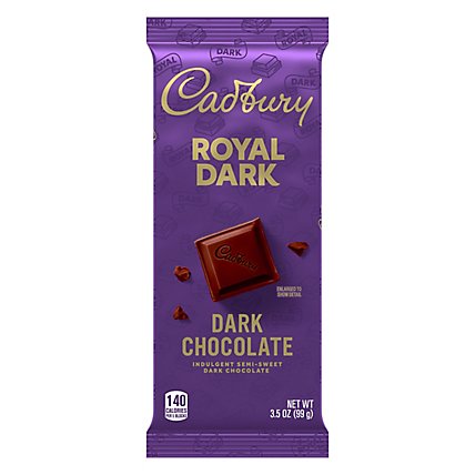 Cadbury Dark Chocolate Indulgent Semi-Sweet - 3.5 Oz - Image 2