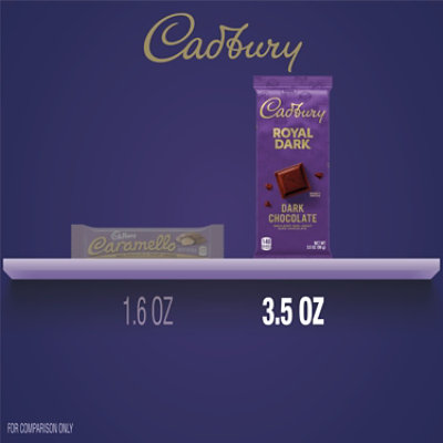 Cadbury Royal Dark Dark Chocolate Candy Bar - 3.5 Oz - Image 5