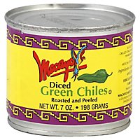 Macayo Green Chiles Roasted & Peeled Diced - 7 Oz - Image 1