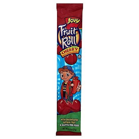 Jovy Fruit Roll Cherry Flavor - 0.75 Oz