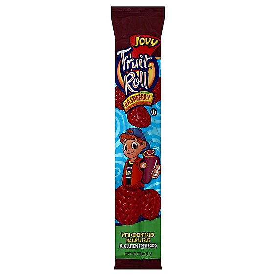 Jovy Fruit Roll Raspberry Flavor - 0.75 Oz