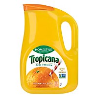 Tropicana Juice Pure Premium Orange Some Pulp Homestyle Chilled - 89 Fl. Oz. - Image 1