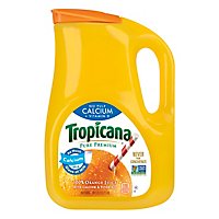 Tropicana Juice Pure Premium Orange No Pulp Calcium + Vitamin D Chilled - 89 Fl. Oz. - Image 1
